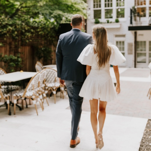 Aje White Mini Dress - Picture 6 of 6